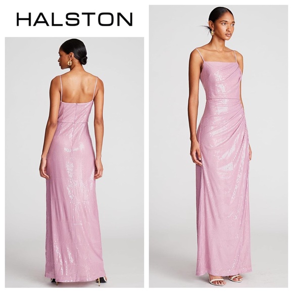 Halston Heritage Dresses & Skirts - HALSTON Alania Gown In Stretch Sequin